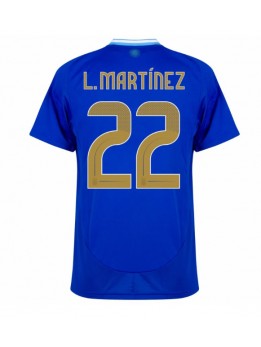 Argentina Lautaro Martinez #22 Gostujuci Dres Copa America 2024 Kratak Rukavima Argentina Lautaro Martinez #22 Gostujuci Dres Copa America 2024 Kratak Rukavima